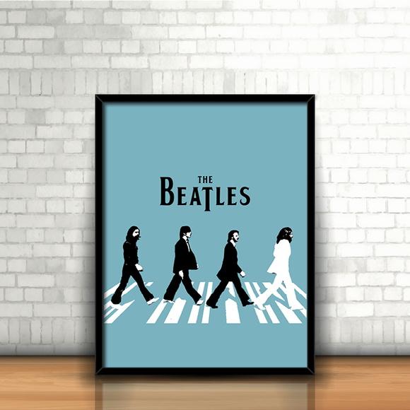 Quadro Abbey Road Minimalist