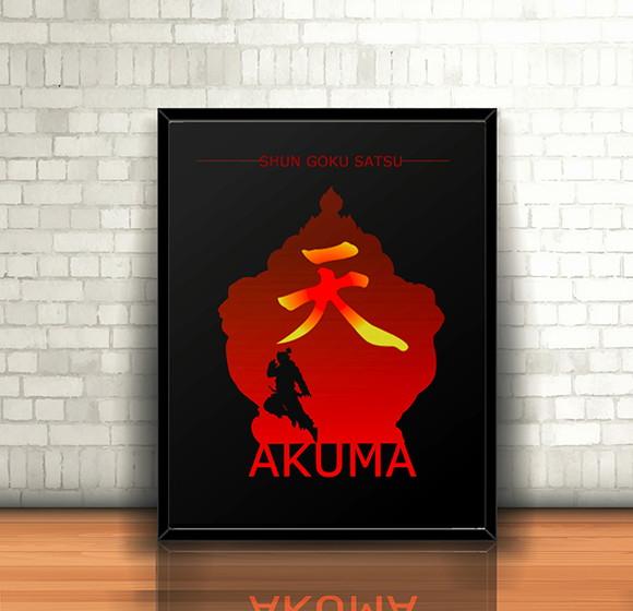 Quadro Akuma / Street Fighters