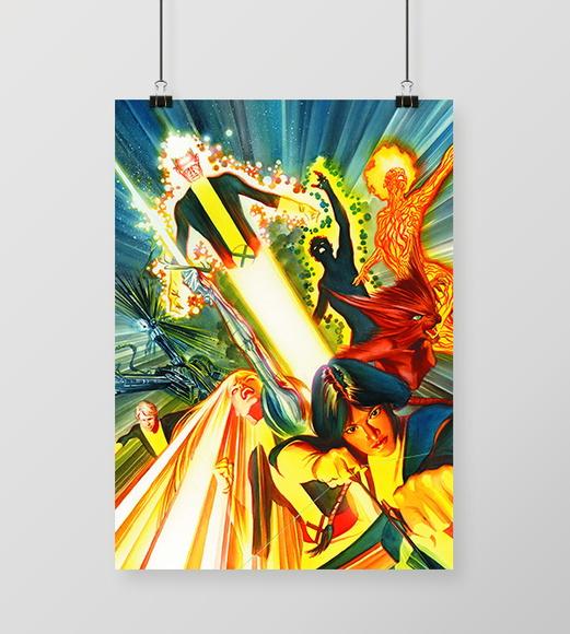 Quadro All Star Marvel