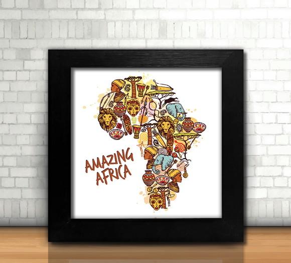 Quadro Amazing Africa (20x20cm)
