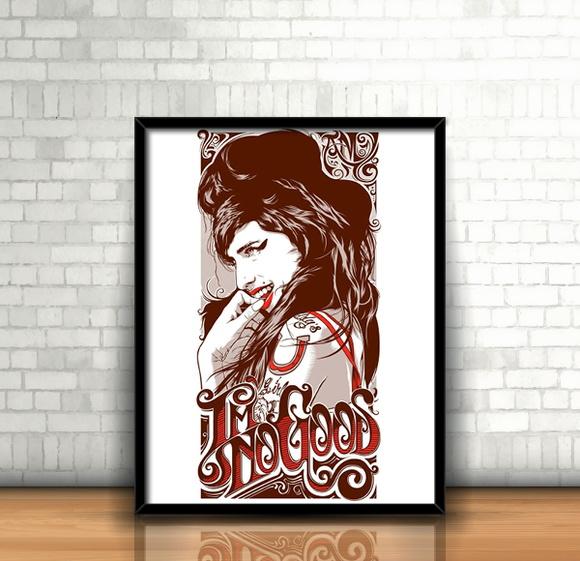 Quadro Amy Winehouse