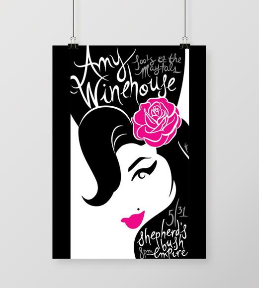 Quadro Amy Winehouse