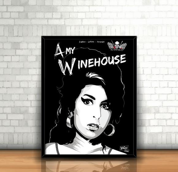 Quadro Amy Winehouse