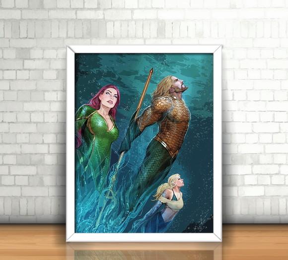 Quadro Aquaman