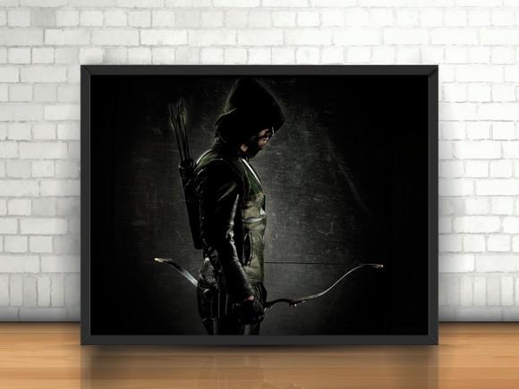 Quadro Arqueiro Verde (arrow)