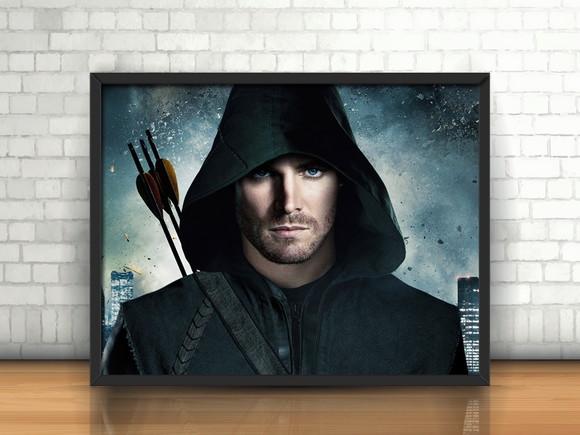 Quadro Arqueiro Verde (arrow)