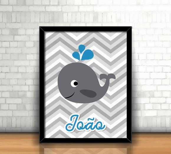 Quadro Baleia