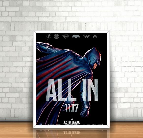 Quadro Batman / Liga da Justiça