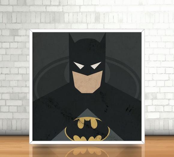 Quadro Batman (20x20cm)