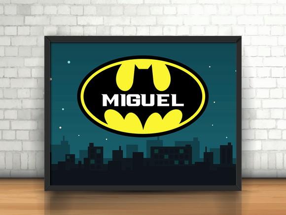 Quadro Batman / Personalizado