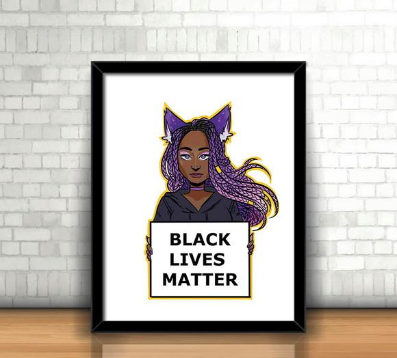 Quadro Black Lives Matter