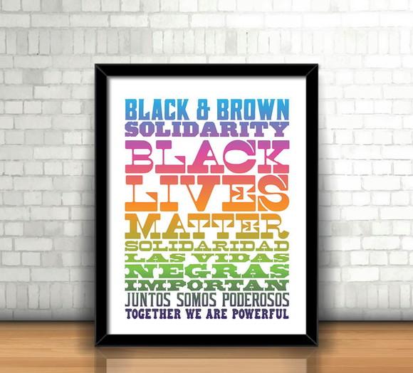 Quadro Black Lives Matter