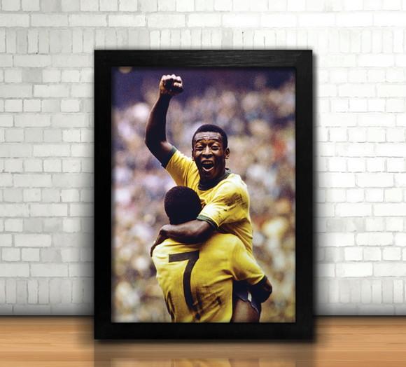 Quadro Brasil / Pelé
