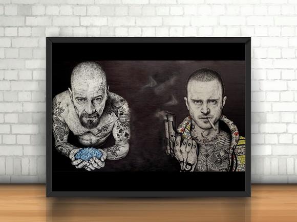 Quadro Breaking Bad
