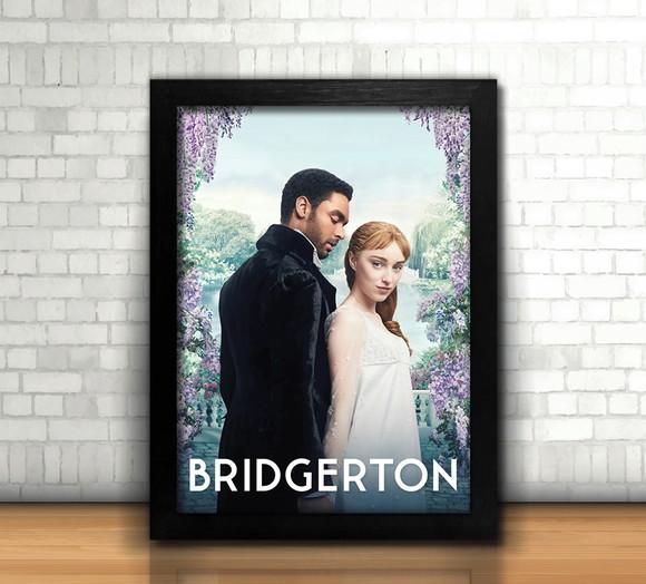 Quadro Bridgerton / 20x30cm / com Vidro