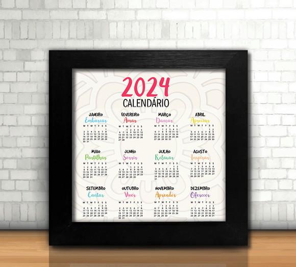 Quadro Calendário
