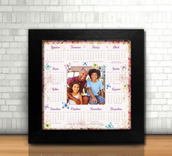 Quadro Calendário (20x20cm)