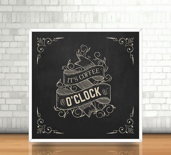 Quadro Café (20x20cm)