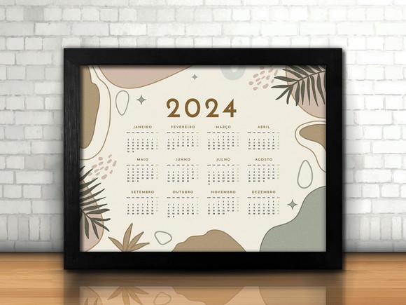 Quadro Calendário 20x30cm
