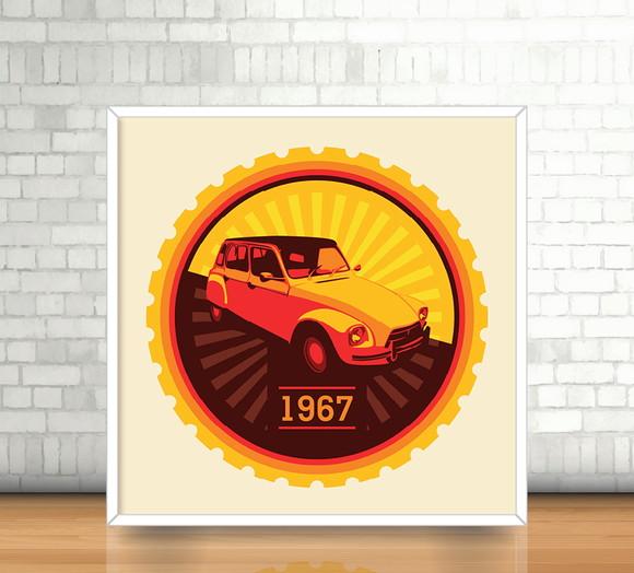 Quadro Car Vintage