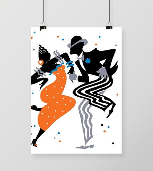 Quadro Carnaval / Casal