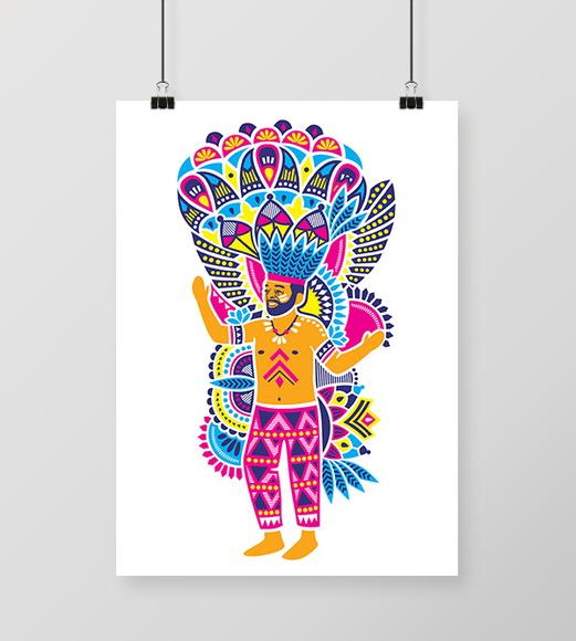 Quadro Carnaval / Fantasia