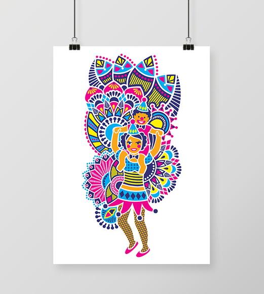 Quadro Carnaval / Fantasia
