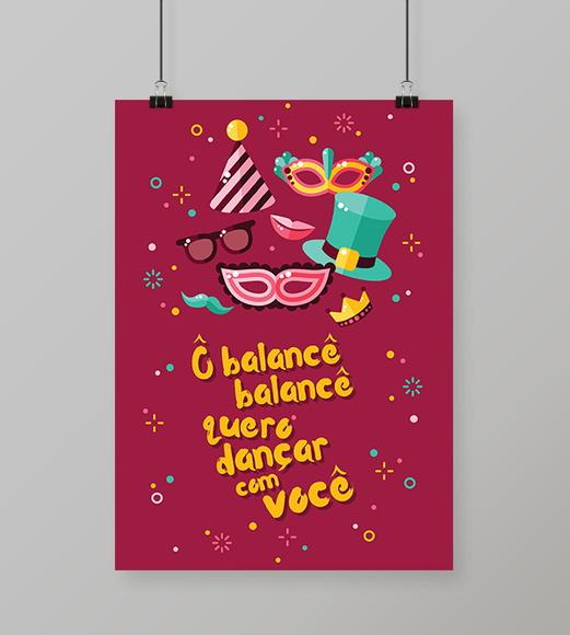 Quadro Carnaval / Ô Balancê