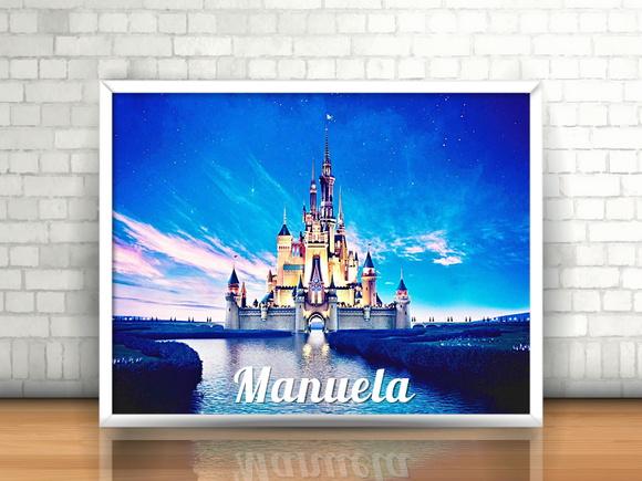 Quadro Castelo Princesas