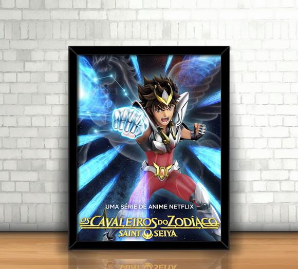 Quadro Cavaleiros do Zodíaco