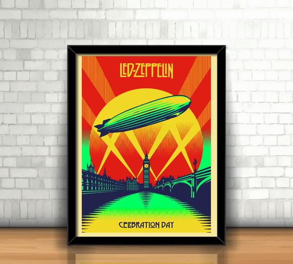 Quadro Celebration Day / Led Zeppelin