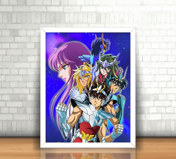 Quadro Cavaleiros do Zodíaco