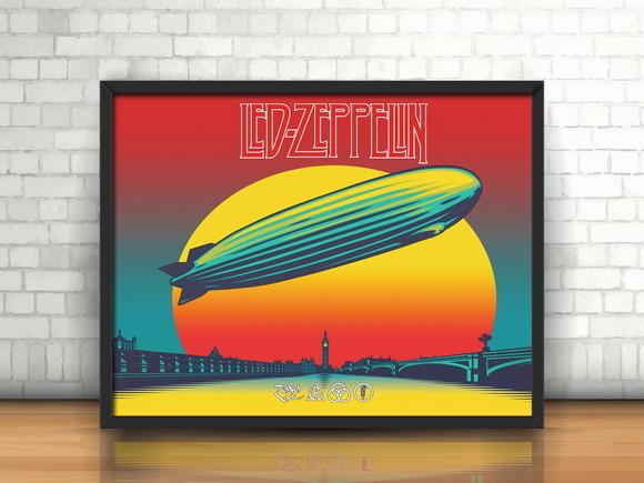 Quadro Celebration Day / Led Zeppelin