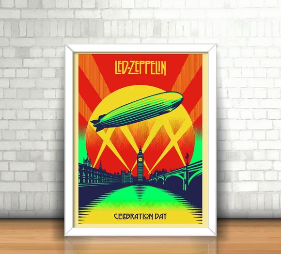 Quadro Celebration Day / Led Zeppelin