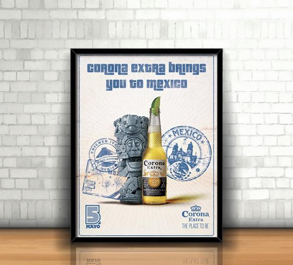 Quadro Cerveja Corona