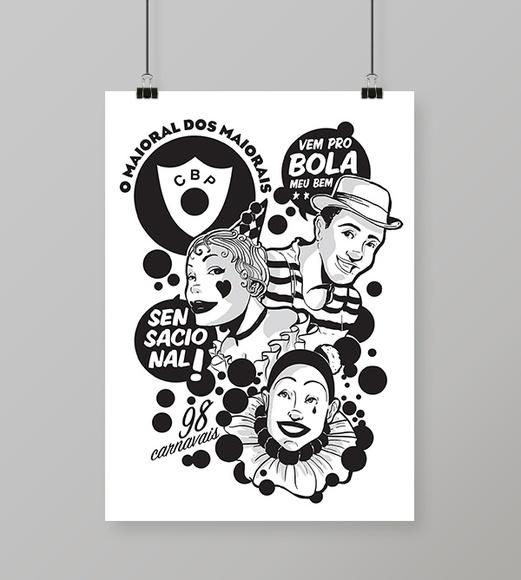Quadro Cordão do Bola Preta