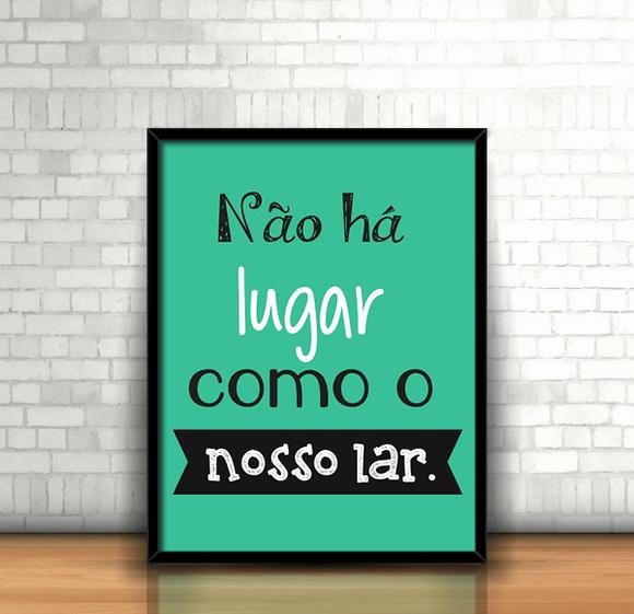 Quadro Como Nosso Lar