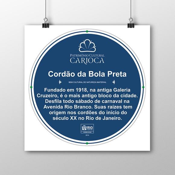 Quadro Cordão do Bola Preta