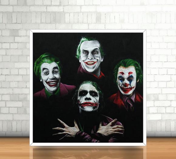 Quadro Coringa (20x20cm)