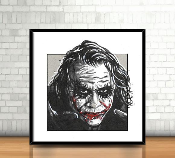 Quadro Coringa (20x20cm)