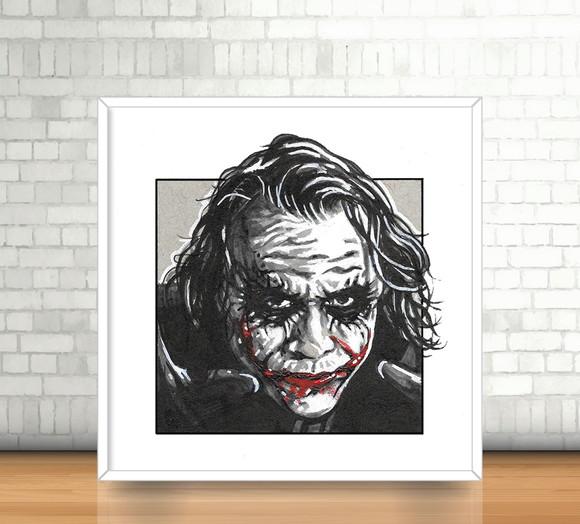 Quadro Coringa (20x20cm)