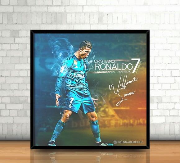 Quadro Cristiano Ronaldo / Real Madrid