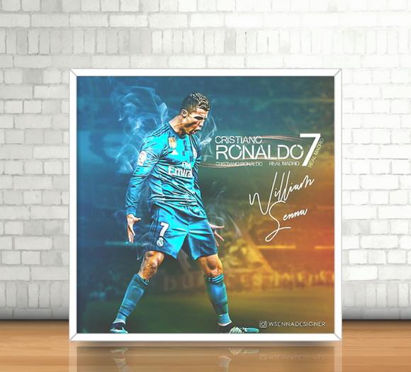Quadro Cristiano Ronaldo / Real Madrid