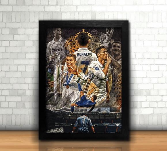 Quadro Cristiano Ronaldo / Real Madrid