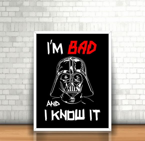 Quadro Darth Vader / Star Wars