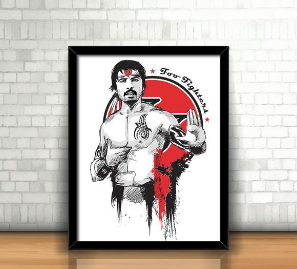 Quadro Dave Grohl / Foo Fighters