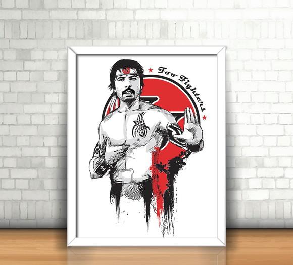 Quadro Dave Grohl / Foo Fighters