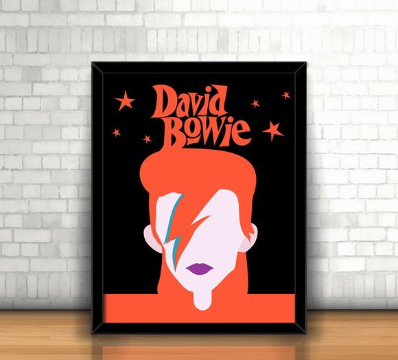 Quadro David Bowie