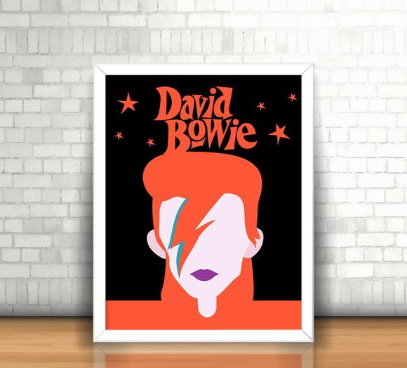 Quadro David Bowie