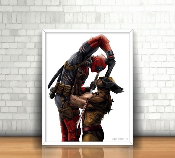 Quadro Deadpool & Wolverine